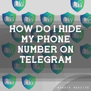 How do I hide my phone number on Telegram? - FAQs 2026