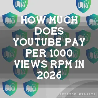 How much does YouTube pay per 1,000 views (RPM) in 2026? - FAQs 2026