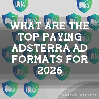 What are the top-paying Adsterra ad formats for 2026? - FAQs 2026