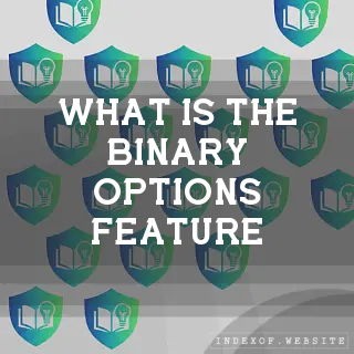 What is the “Binary Options“ feature? - FAQs 2026