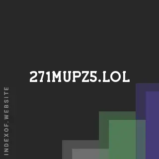271mupz5.lol by Bong Uy site -  Indexof