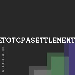 absetotcpasettlement.com by Alma Yde site -  Indexof