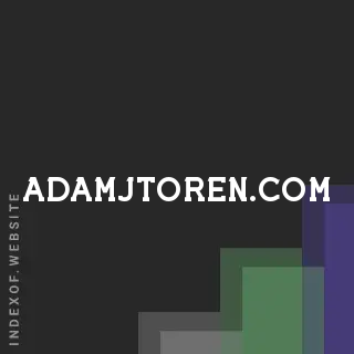 adamjtoren.com by Kara Luk site -  Indexof