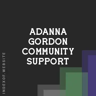 Adanna Gordon Community Support | Indexof