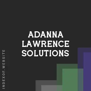 Adanna Lawrence Solutions | Indexof
