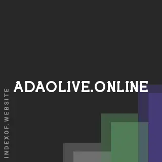 adaolive.online by Riccardo Messina site -  Indexof