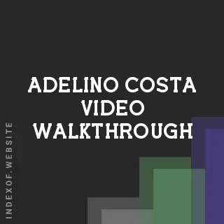 Adelino Costa Video Walkthrough | Indexof
