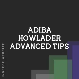 Adiba Howlader Advanced Tips | Indexof