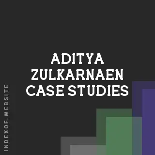 Aditya Zulkarnaen Case Studies | Indexof