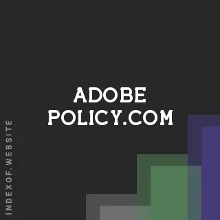 adobe-policy.com by Ada Xiao site -  Indexof