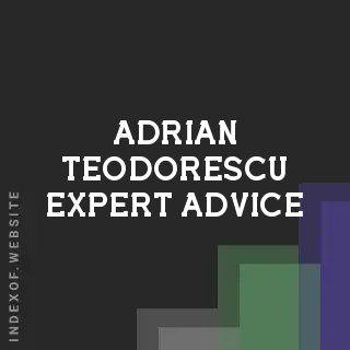 Adrian Teodorescu Expert Advice | Indexof