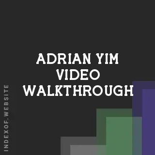 Adrian Yim Video Walkthrough | Indexof