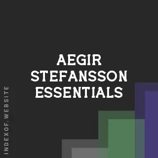 Aegir Stefansson Essentials | Indexof