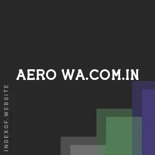 aero-wa.com.in by Daniela Rosu site -  Indexof