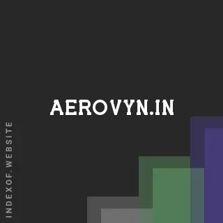 aerovyn.in by Leonor Macedo site -  Indexof