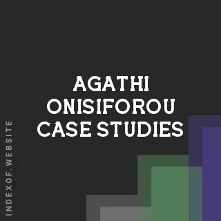 Agathi Onisiforou Case Studies | Indexof