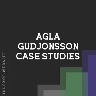 Agla Gudjonsson Case Studies | Indexof