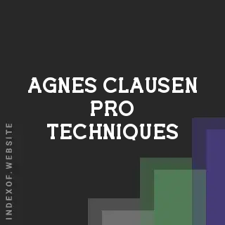 Agnes Clausen Pro Techniques | Indexof