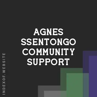 Agnes Ssentongo Community Support | Indexof