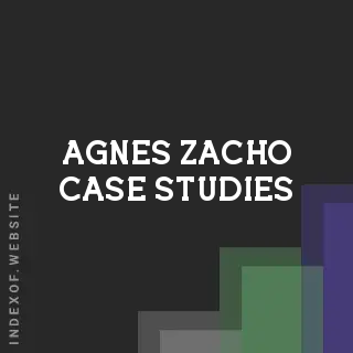 Agnes Zacho Case Studies | Indexof