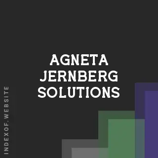 Agneta Jernberg Solutions | Indexof