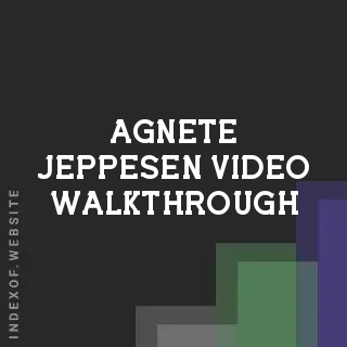 Agnete Jeppesen Video Walkthrough | Indexof