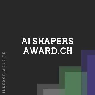 ai-shapers-award.ch by Tayfun Bakir site -  Indexof