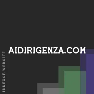 aidirigenza.com by Ayaan Hegde site -  Indexof