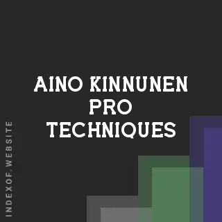 Aino Kinnunen Pro Techniques | Indexof
