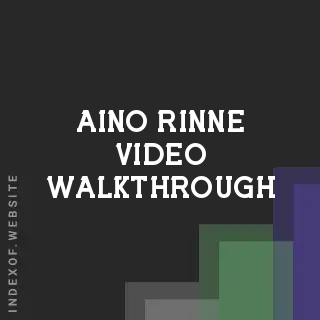 Aino Rinne Video Walkthrough | Indexof