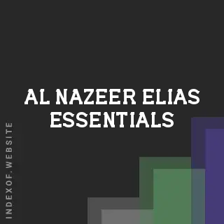Al-Nazeer Elias Essentials | Indexof