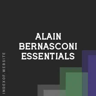 Alain Bernasconi Essentials | Indexof