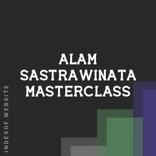 Alam Sastrawinata Masterclass | Indexof