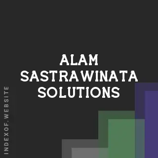 Alam Sastrawinata Solutions | Indexof