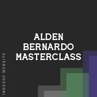 Alden Bernardo Masterclass | Indexof