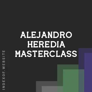 Alejandro Heredia Masterclass | Indexof