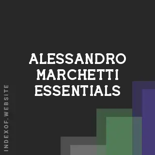 Alessandro Marchetti Essentials | Indexof