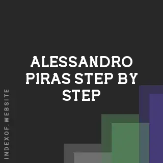 Alessandro Piras Step-by-Step | Indexof