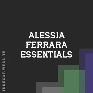 Alessia Ferrara Essentials | Indexof