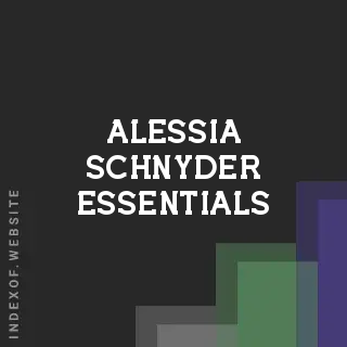 Alessia Schnyder Essentials | Indexof