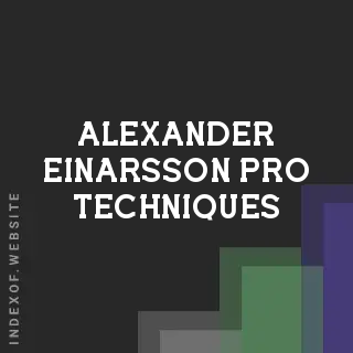 Alexander Einarsson Pro Techniques | Indexof