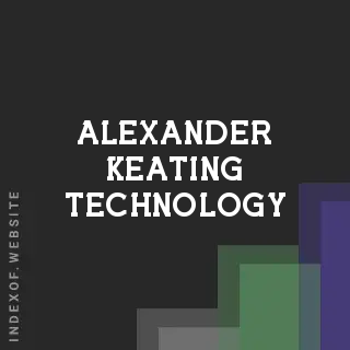 Alexander Keating Technology | Indexof
