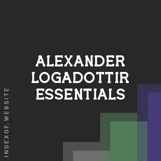 Alexander Logadottir Essentials | Indexof