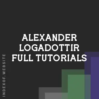 Alexander Logadottir Full Tutorials | Indexof