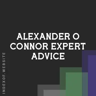 Alexander O Connor Expert Advice | Indexof