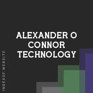 Alexander O Connor Technology | Indexof