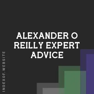 Alexander O Reilly Expert Advice | Indexof
