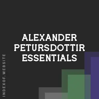 Alexander Petursdottir Essentials | Indexof