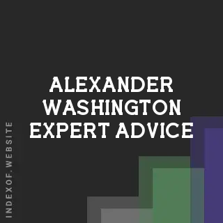 Alexander Washington Expert Advice | Indexof
