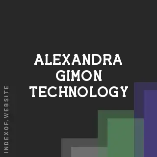 Alexandra Gimon Technology | Indexof
